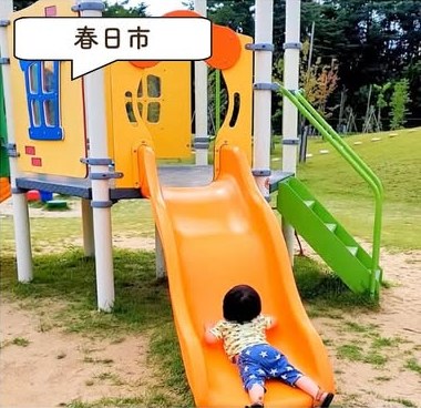 クリーンエネパーク南部の遊具・園内の様子