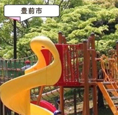 天地山公園の遊具・園内の様子